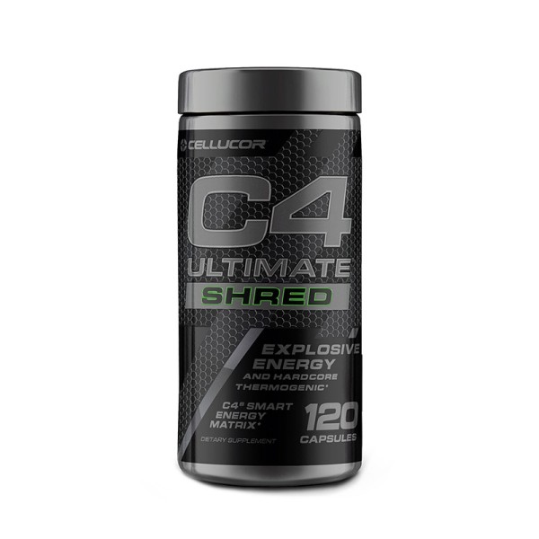 Cellucor C4 Ultimate Shred Formula preworkout (120 capsule), GNC